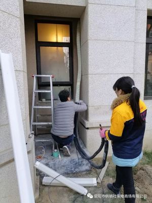 專業安裝，安心享受——供銷社格力中央空調安裝服務圓滿竣工紀實